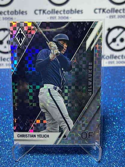 2022 Chronicles MLB Phoenix #24 Christian Yelich Building Blocks Prizm