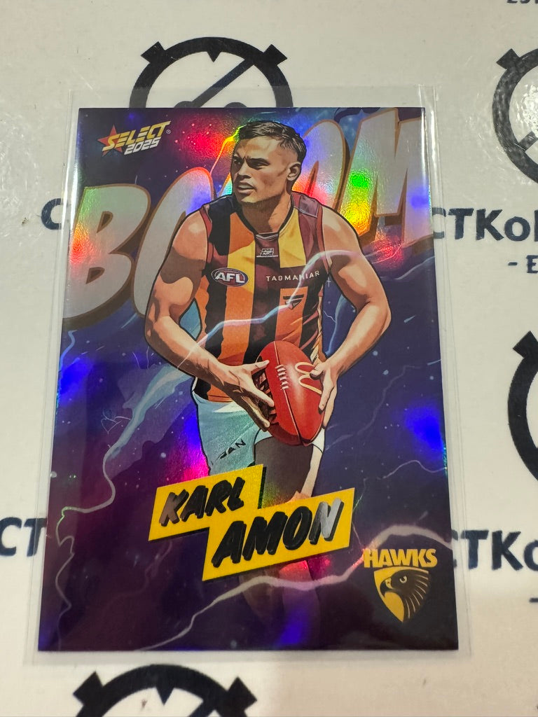 2025 AFL Footy Stars Luminous Karl Amon BOOM! #BM109 #279/360