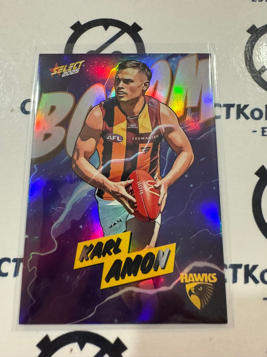 2025 AFL Footy Stars Luminous Karl Amon BOOM! #BM109 #279/360