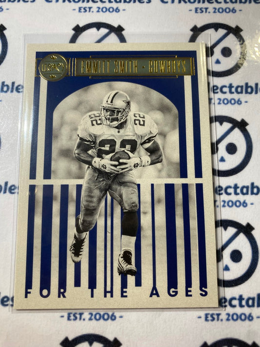 2023 NFL Panini Legacy Emmitt Smith For The Ages #FTA-16 Cowboys