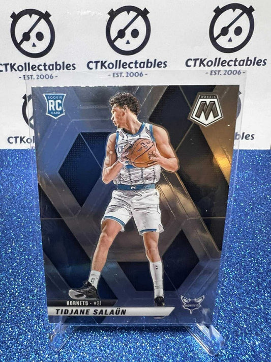 2024-25 Panini Mosaic rookie card #241 Tidjane Salaun Charlotte Hornets