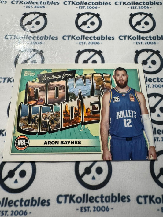 2023-24 Topps NBL Aron Baynes Down Under #DU-16 Bullets