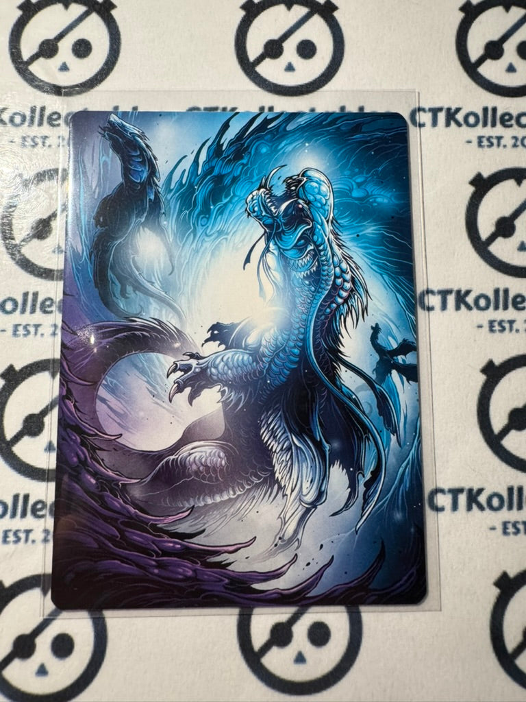 MTG Tarkir Dragonstorm 33/54 Roiling Dragonstorm Art Series