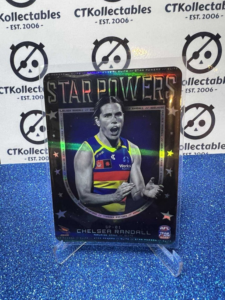 2025 AFLW TEAMCOACH CHELSI RANDALL STAR POWERS #SP-01 CROWS