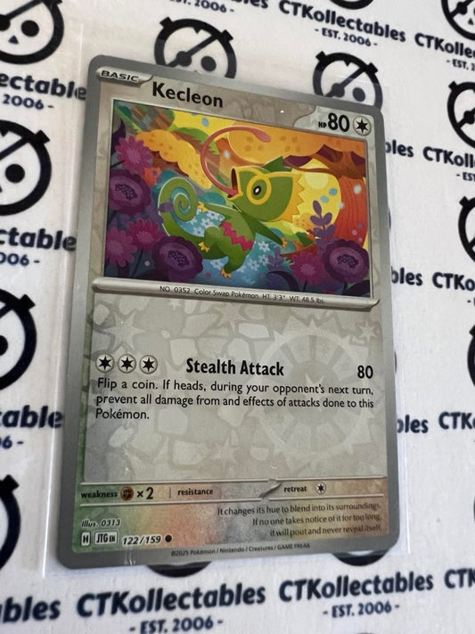 Kecleon Reverse Holo #122/159 Journey Together Pokemon Card TCG