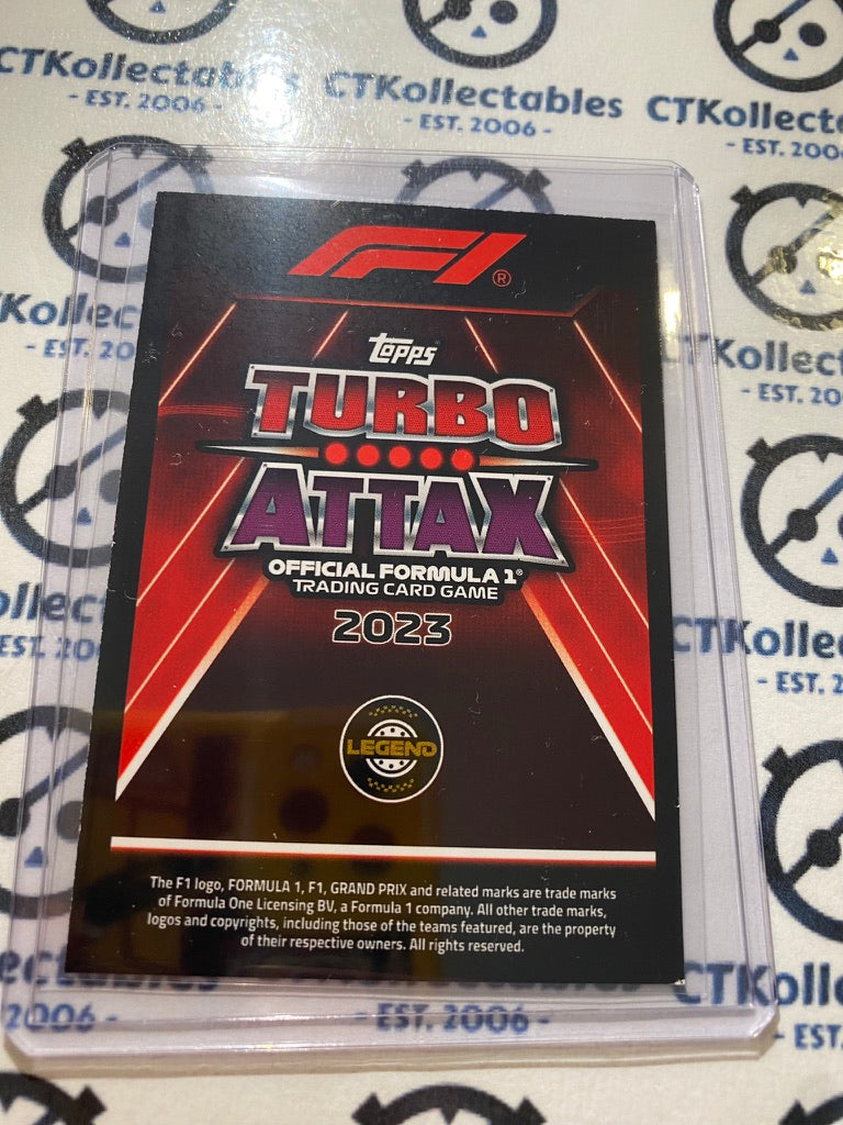 2023 Topps Turbo Attax F1 -Foil David Coulthard Legend #347