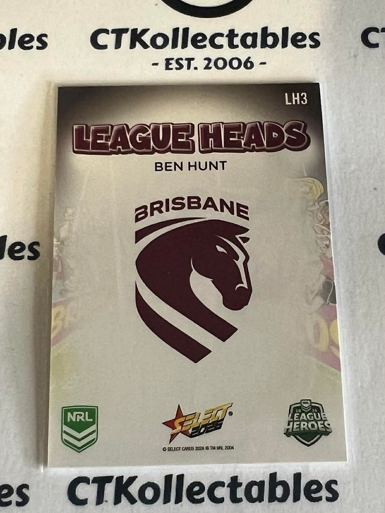 2026 Select NRL League Heroes League Heads #LH3 Ben Hunt Broncos
