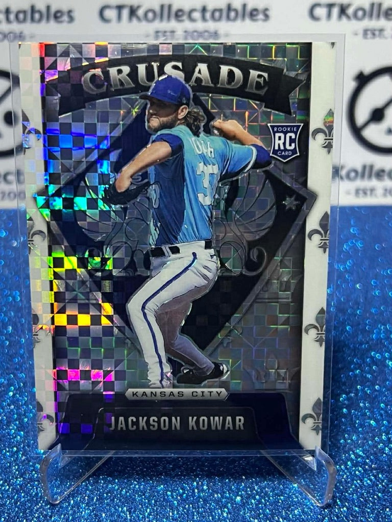 2022 Chronicles MLB Baseball Crusade -#12 Jackson Kowar Building Blocks  Prizm
