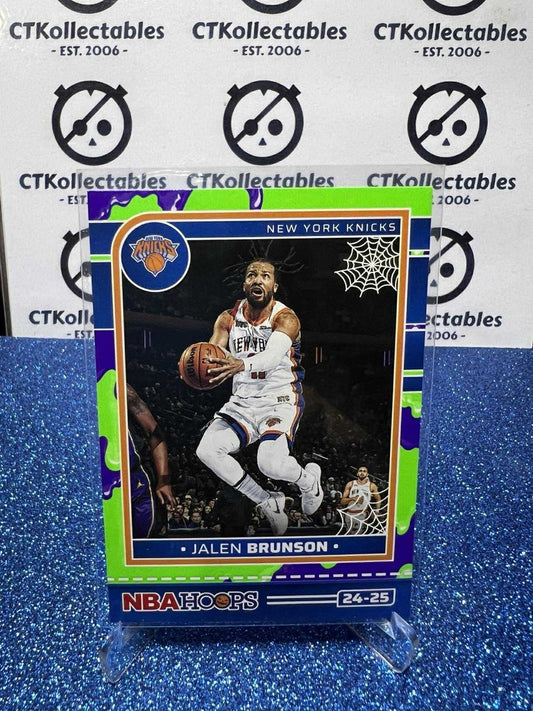 2024-25 Panini NBA HAUNTED HOOPS Slime Parallels #74 Jalen Brunson New York