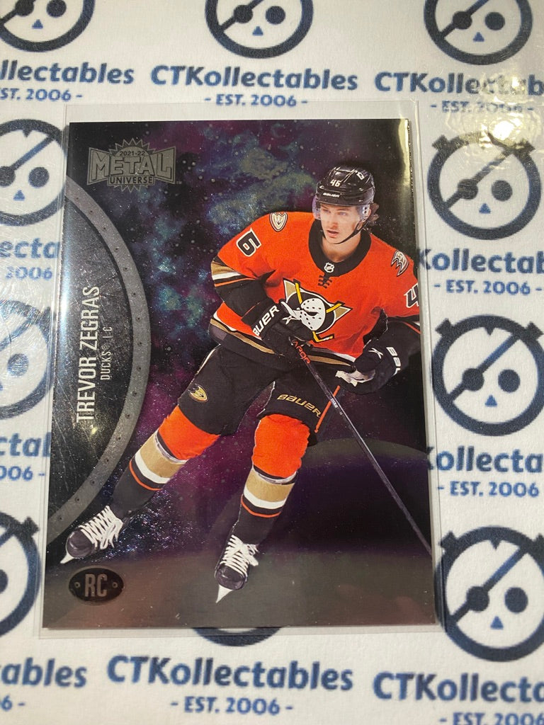 2021/22 Skybox NHL Metal Universe Trevor Zegras RC #175 Ducks