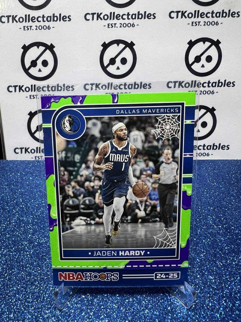2024-25 Panini NBA HAUNTED HOOPS Slime Parallels #163 Jaden Hardy, Dallas