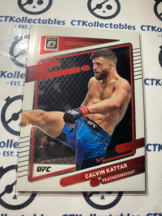 2022 UFC Panini Optic Base #68 Calvin Kattar - Featherweight