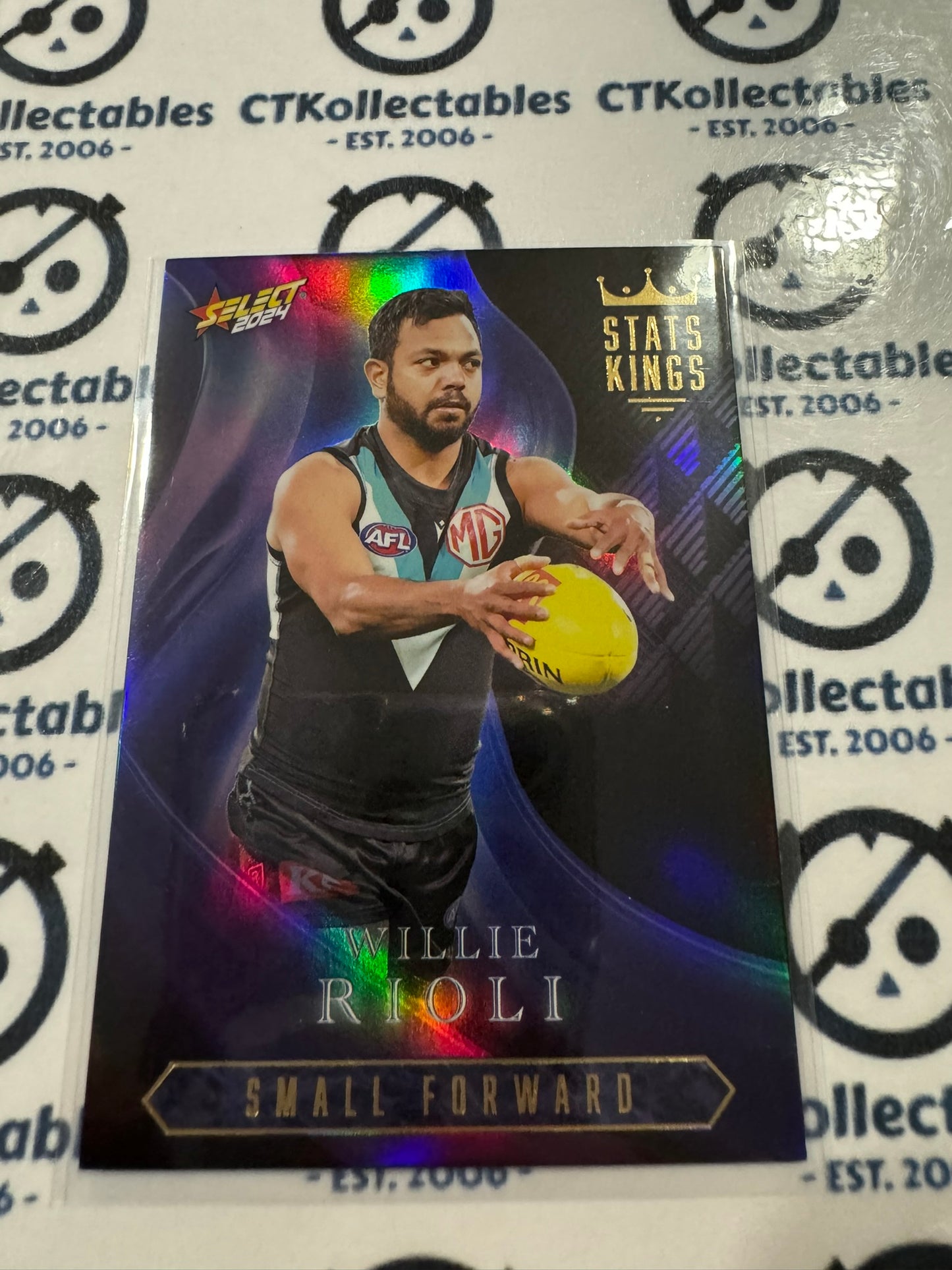 2024 AFL Footy Stars  Stats Kings - SK64 Willie Rioli Power