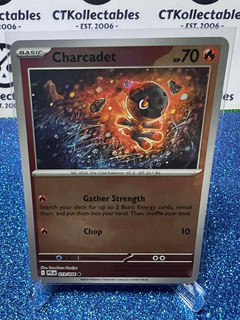 Charcadet Reverse Holo #019/094 Phantasmal Flames Pokemon