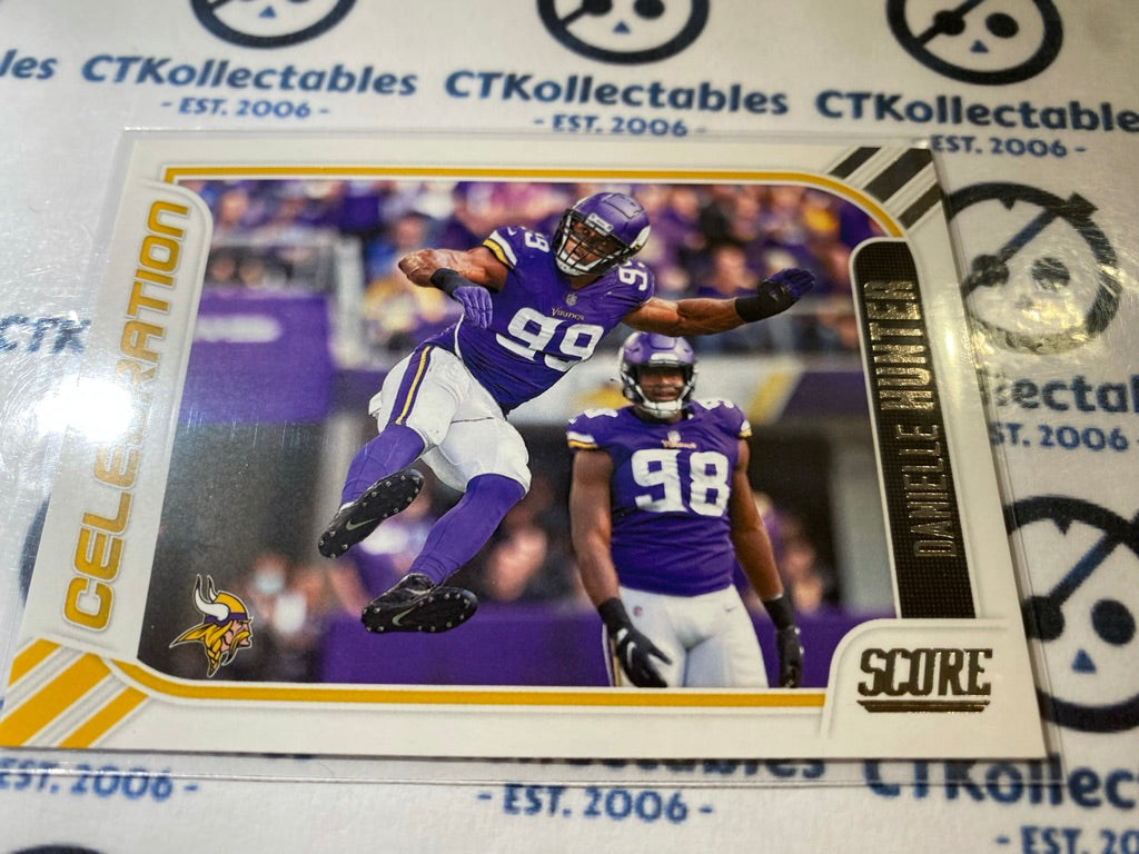 2023 NFL Panini Score Danielle Hunter Celebrations #22 Vikings