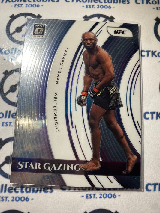 2022 UFC Panini Optic Star Gazing - Kamaru Usman #7