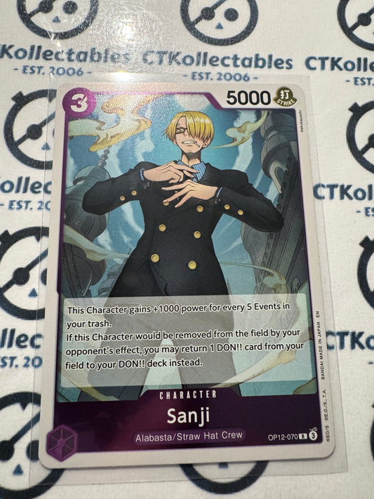 One Piece : Legacy of the Master FOIL OP12-070 – Sanji – Rare