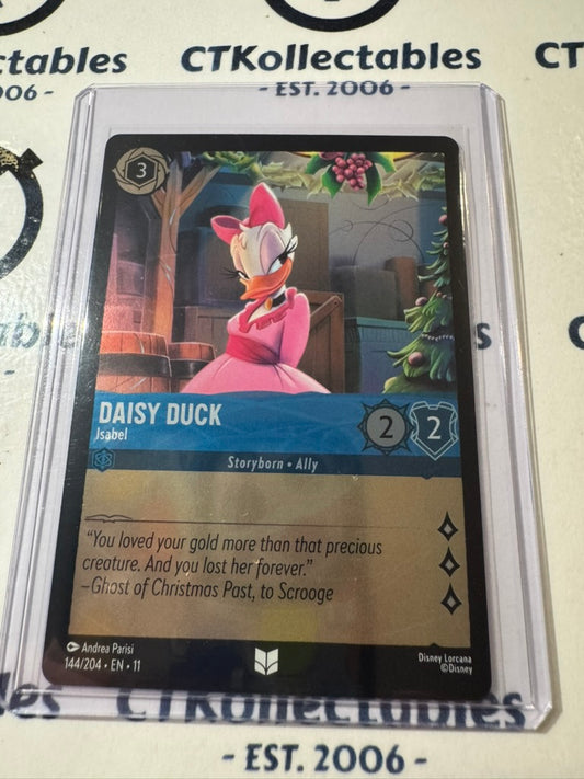 Disney Lorcana Winterspell 144/204 Daisy Duck – Isabel COLD FOIL UC
