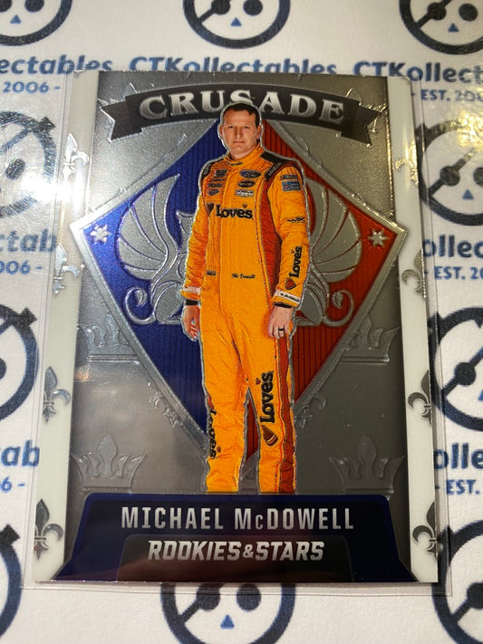 2022 Panini NASCAR Chronicles Rookies & Stars Crusade Michael McDowell #20