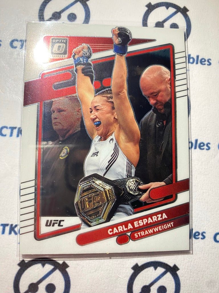 2022 UFC Panini Optic Base #1 Carla Esparza - Strawweight