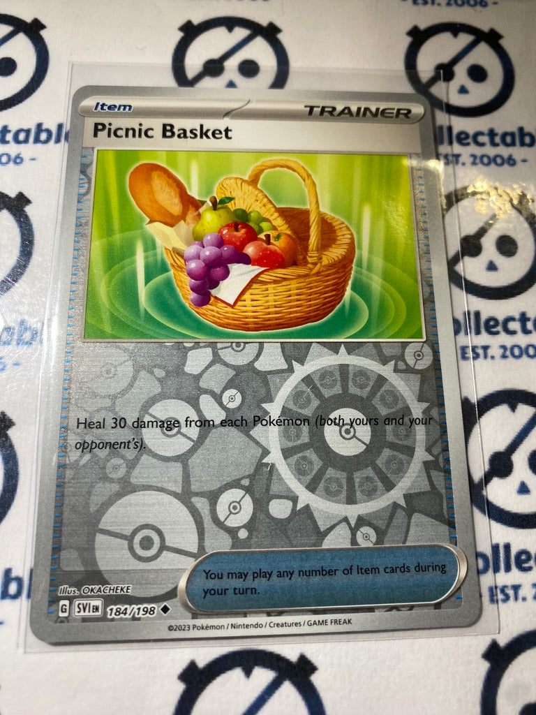 Picnic Basket Reverse Holo #184/198 2023 Scarlet & Violet Pokémon TCG