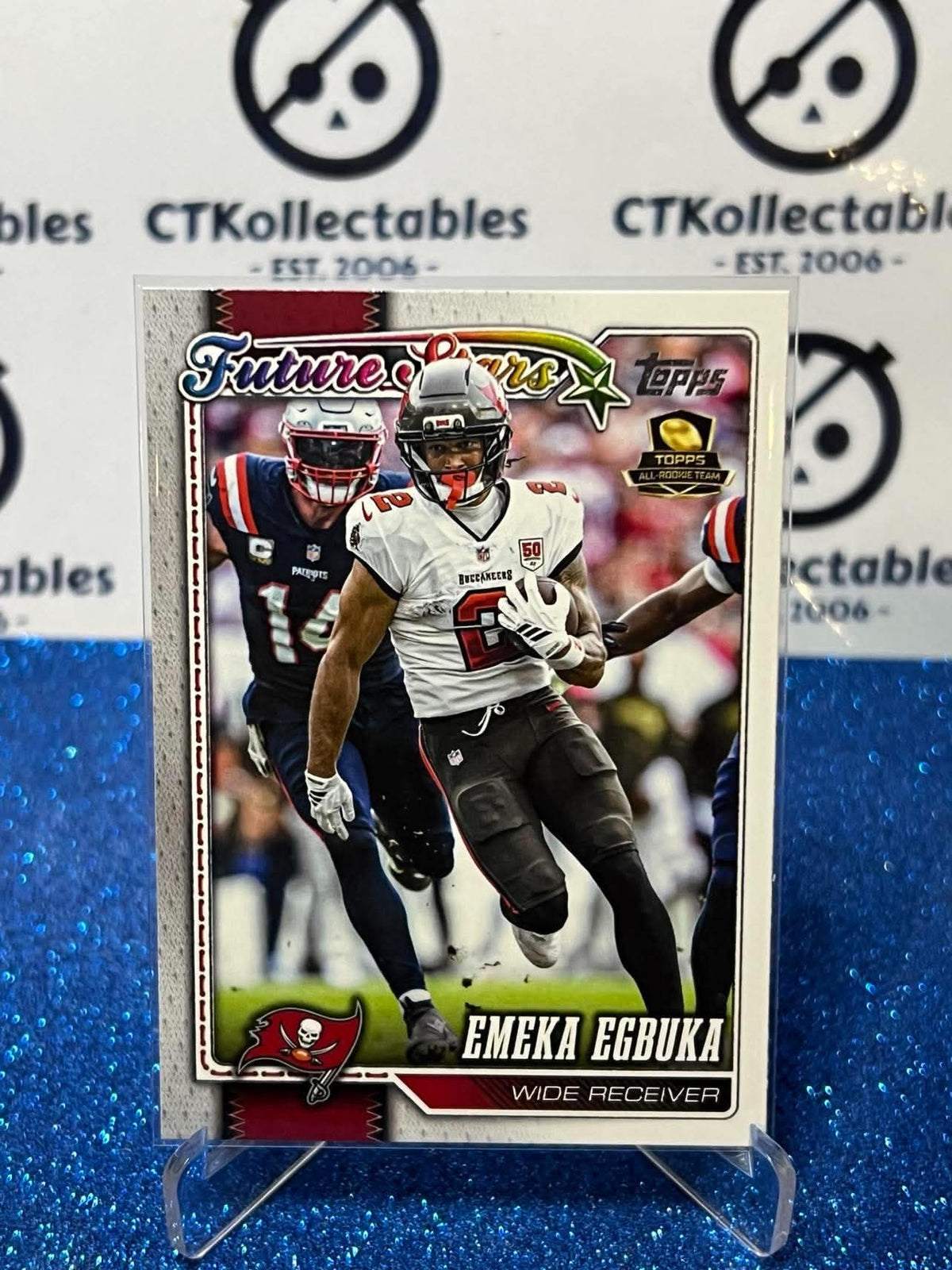 2026 NFL Topps Flagship Future Stars Emeka Egbuka #261 Buccaneers