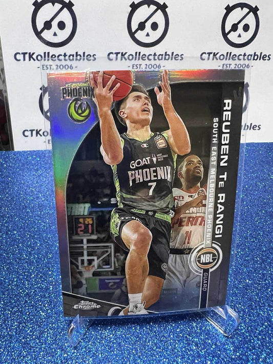2023-24 Topps Chrome NBL Refractor #79 Reuben Te Rangi Phoenix