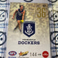 2023 AFL Footy Stars NUMBERS Brennan Cox N71 #144/255 Dockers