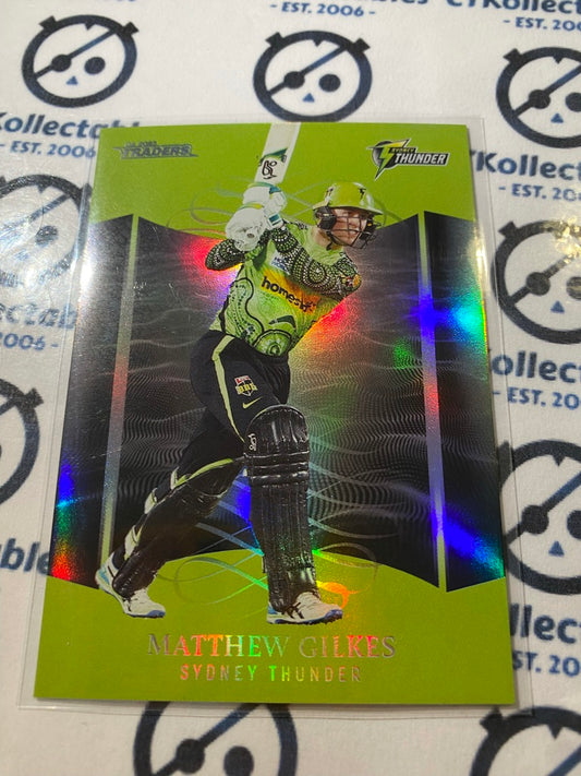 2023/2024 TLA Cricket Traders Silver Parallel Matthew Gilkes #P140