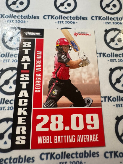 24/25 TLA Cricket Traders Georgia Wareham Stat Stackers SS24/40 Renegades