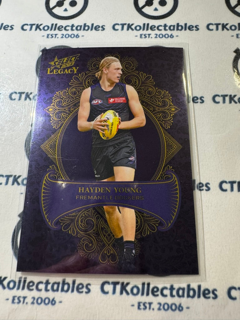 2023 AFL Legacy Hayden Young Legacy Plus #029/425 Dockers