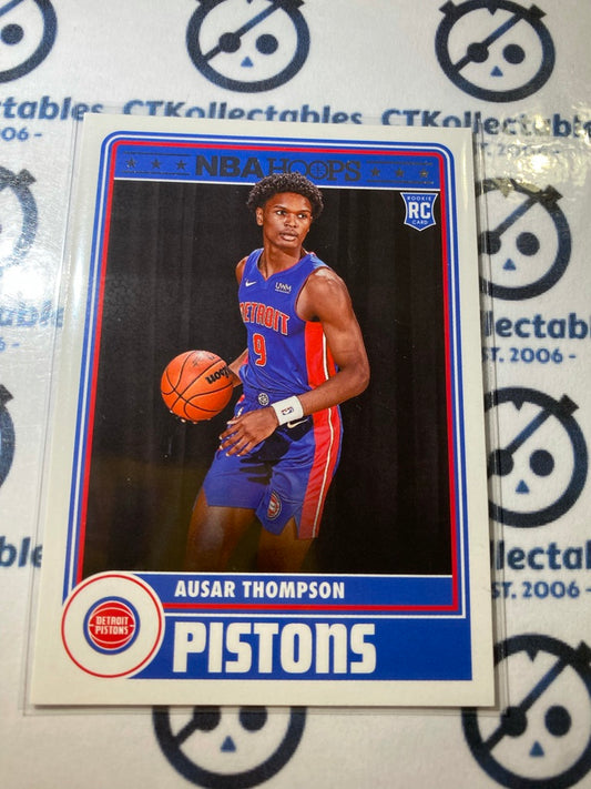 2023-24 Panini NBA HOOPS Ausar Thompson Retro rookie card RC #293 Pistons