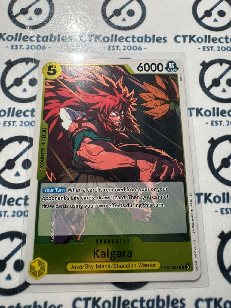 One Piece : Legacy of the Master FOIL OP12-099 – Kalgara – Rare