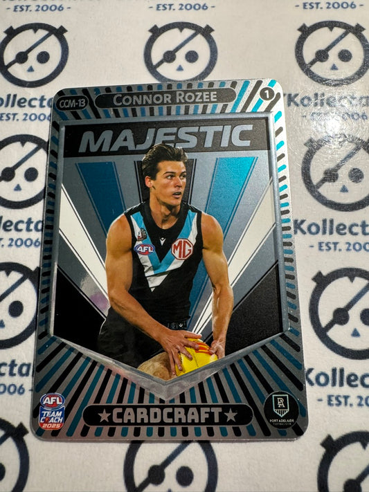 2025 AFL Teamcoach Connor Rozee Majestic Card craft #1 CCM-13 Power