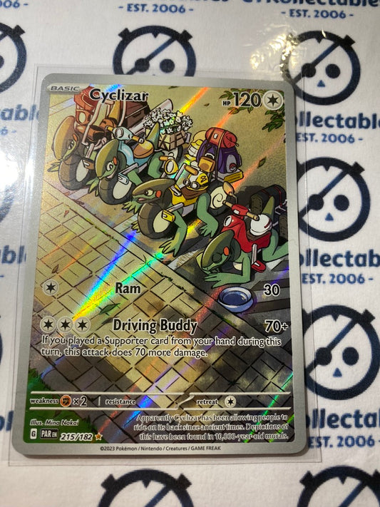 Cyclizar Illustration Rare #215/182 2023 Paradox Rift Pokémon TCG