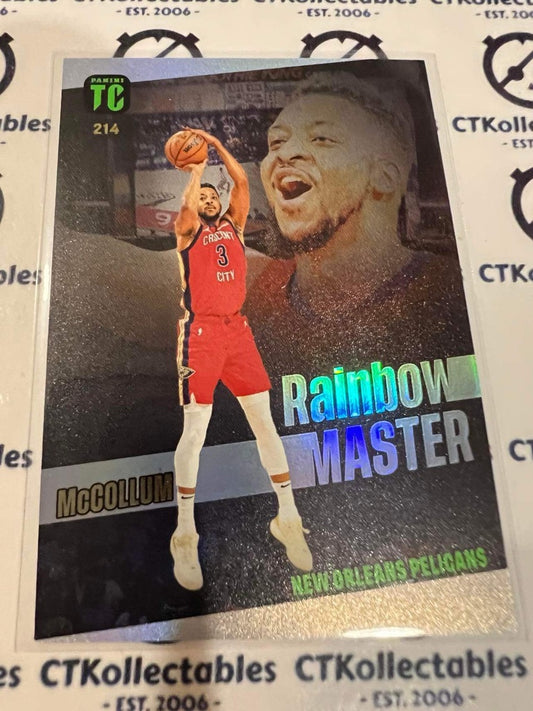 2023-24 Panini Top Class CJ McCollum Rainbow Master #214 Pelicans