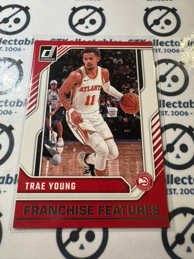 2024-25 NBA Panini Donruss Trae Young Franchise Features #9 Hawks