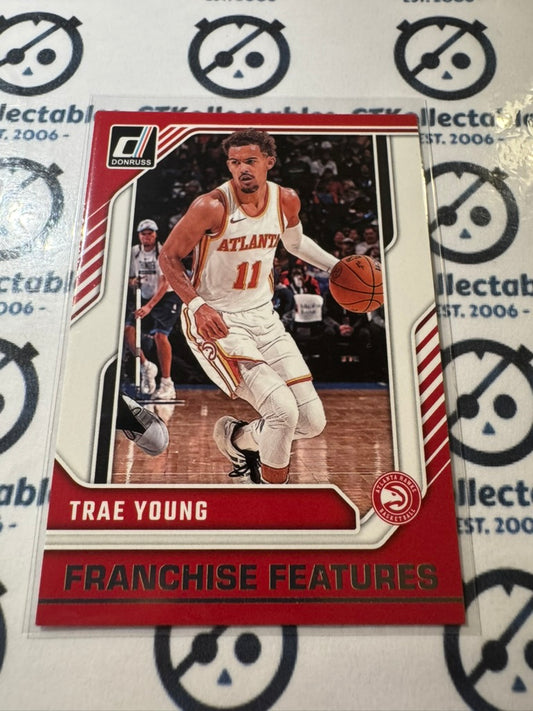 2024-25 NBA Panini Donruss Trae Young Franchise Features #9 Hawks