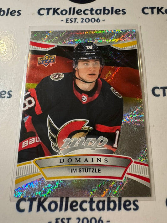2021-22 NHL Upper Deck MVP Tim Stutzle Domains #NA-23 Senators