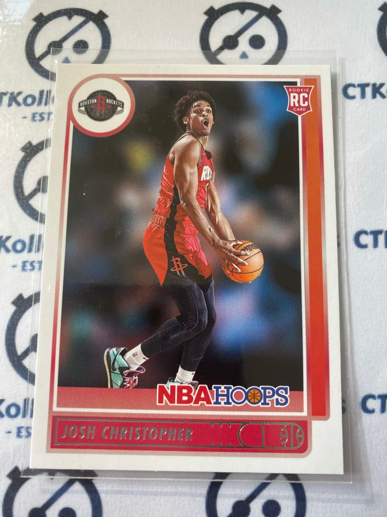 2021-22 Panini NBA HOOPS Josh Christopher Rookie Card  #214 Rockets