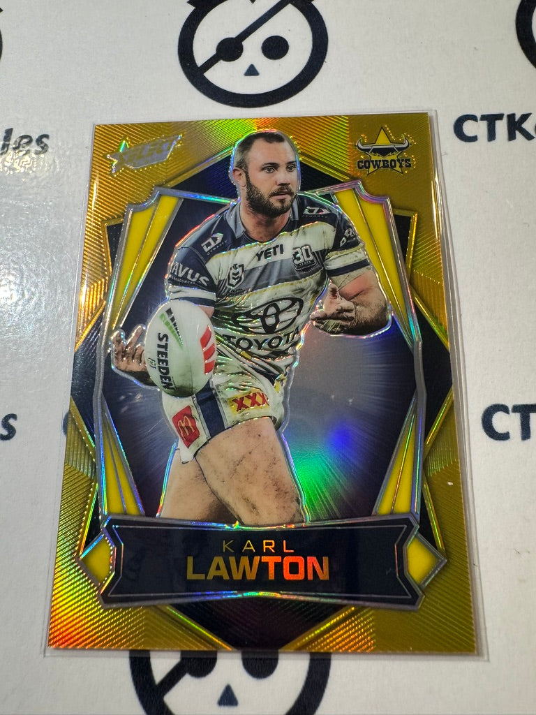 2026 Select NRL League Heroes Luminous Base #L114 Karl Lawton Cowboys