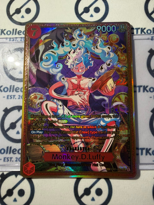 Monkey.D.Luffy Gold SP ST31-004 One Piece The World's Strongest Warrior ENG