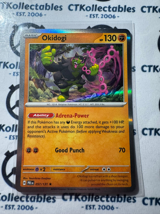 Okidogi Holo Rare #057/131 Prismatic Evolutions Pokemon Card