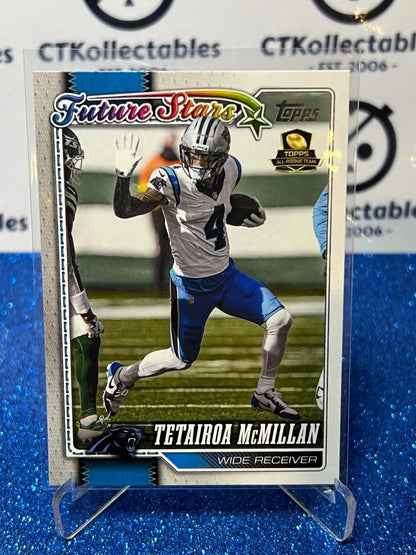 2026 NFL Topps Flagship Tetairoa McMillan Future Stars #269 Carolina Panthers