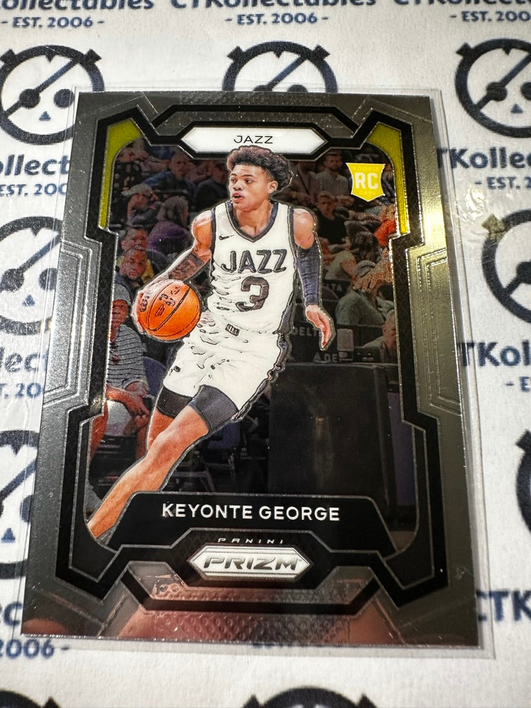 2023-24 NBA Panini PRIZM Keyonte George #127 RC Jazz