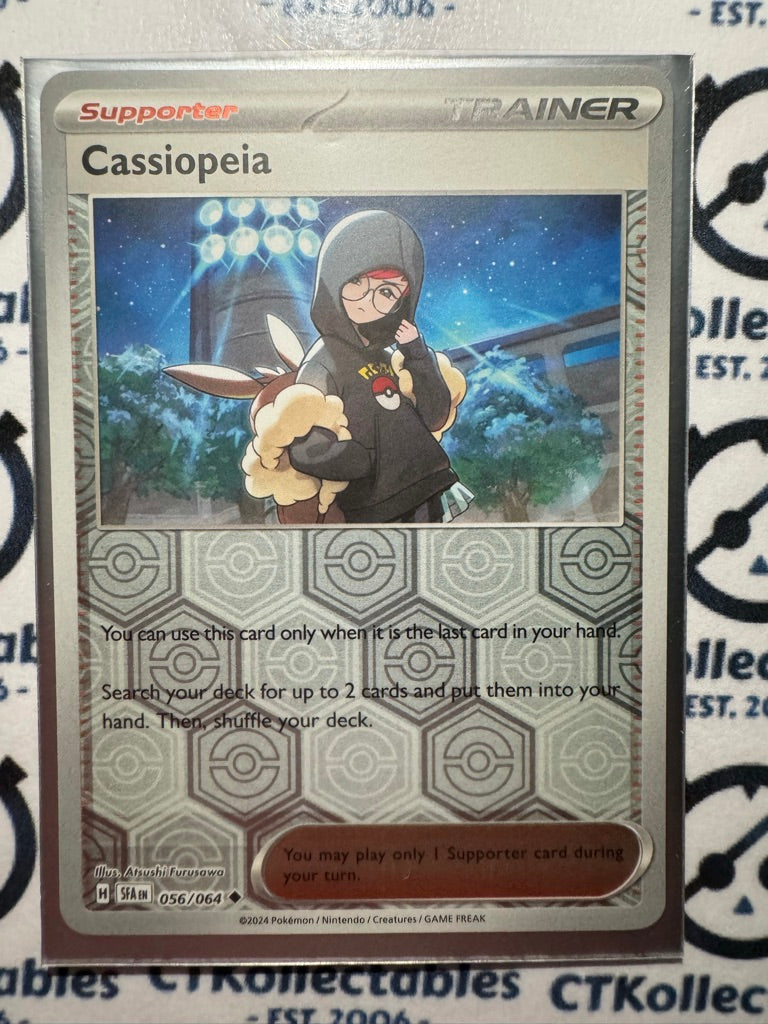 Cassiopeia Reverse Holo #056/064 2024 Shrouded Fable Pokemon TCG