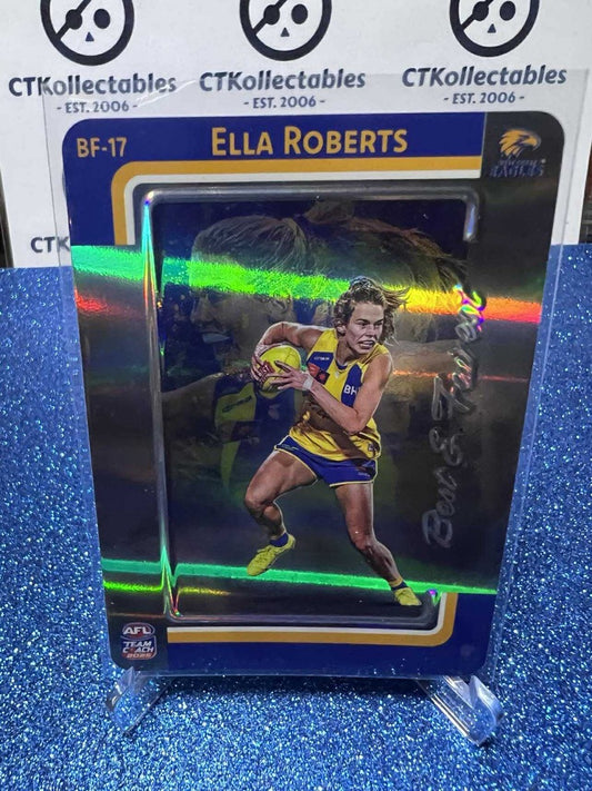 2025 AFLW TEAMCOACH ELLA ROBERTS SILVER BEST & FAIREST #BF-17 EAGLES
