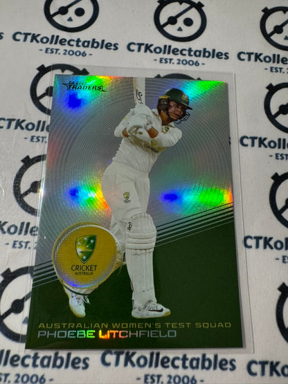 2025/26 CA Cricket Traders Phoebe Litchfield Silver Parallel #S032