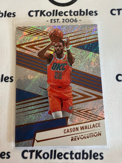 2024-25 NBA Panini Revolution Cason Wallace #75 Oklahoma City Thunder