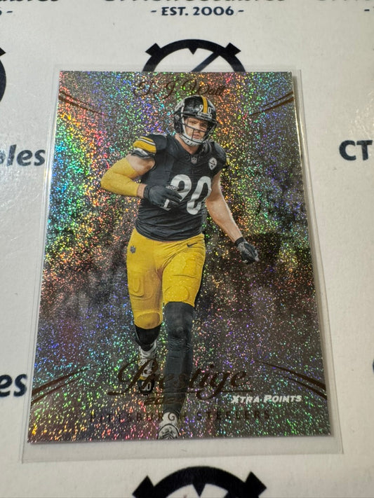 2024 NFL Prestige Dots Xtra Points  #253 T.J. Watt Pittsburgh Steelers